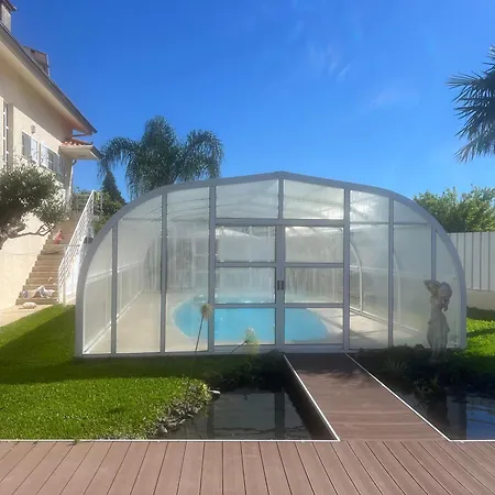 度假居 Casa Do Piscina Aquecida 埃斯平霍