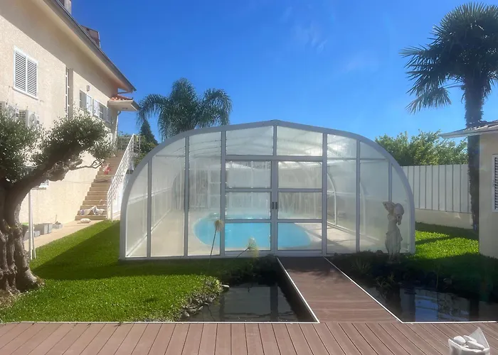 度假居 Casa Do Piscina Aquecida 埃斯平霍